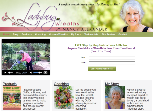 www.LadybugWreaths.com BRAND NEW WEBSITE LAUNCH